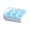 Blue, variant on Mini Ice Cube Tray with Lid and Bin - 6-Cubes Each,Easy Remove and Stackable, Small Ice Cube Trays for Fridge coffee and personal use