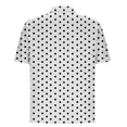 thumbnail image 4 of Nmnitkp Mens T-Shirts Trend Men's Button Down Shirt Short Sleeve Casual Shirt for Men Summer Business Casual Dress Shirt 4XL, 4 of 5
