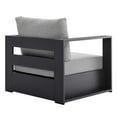 thumbnail image 4 of Pemberly Row 4-Piece Fabric/Powder-Coated Aluminum Outdoor Set in Gray, 4 of 14