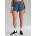 thumbnail image 3 of CRZ YOGA High Waisted Running Shorts for Women 3" Workout Athletic Track Quick Dry, 3 of 9