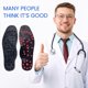 thumbnail image 5 of 1-6pcs HOUKEA HKB05-A002-1-BK1 1 Pair Arch Insoles Varicose Veins Relieve Magnetic Acupressure Arch, 5 of 5