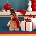 thumbnail image 2 of Mxiqqpltky Cute Christmas Gingerbread Man Pillow Creative Biscuit Man Plush Soft Throw Pillows Sofa Cushion Christmas Party Decor, 2 of 7