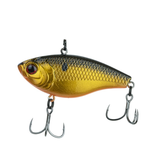 6th Sense Duke Lipless Crankbait, 55 (3/8oz.), Gold Reactor