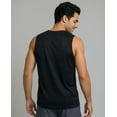 thumbnail image 4 of Real Essentials 5 Pack: Men's Mesh Active Athletic Tech Tank Top - Workout & Training Activewear (Available in Big & Tall), 4 of 4