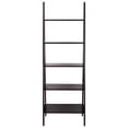 thumbnail image 2 of Casual Home 5-Shelf Ladder Bookcase,72-Inch , Espresso, 2 of 5