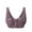 Purple, variant on VISALY Front Closure Bras for Women, High Support Adjustable Strap Full Coverage Up Bras Comfortable No Underwire S, Wireless Bra, Front Closure Bras for Women, Bras, 36-46