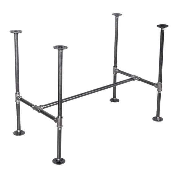 Pipe Décor Industrial Steel Pipe Kitchen Table Kit Poker Design