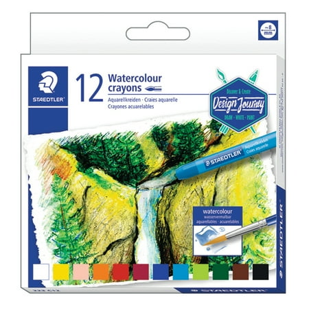 UPC: 0031901930974 | Staedtler Karat Watercolor Crayon Set  12-Colors