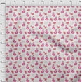 thumbnail image 4 of oneOone Polyester Lycra Light Pale Pink Fabric Donut Pattern Quilting Supplies Print Sewing Fabric By The Yard 56 Inch Wide, 4 of 6