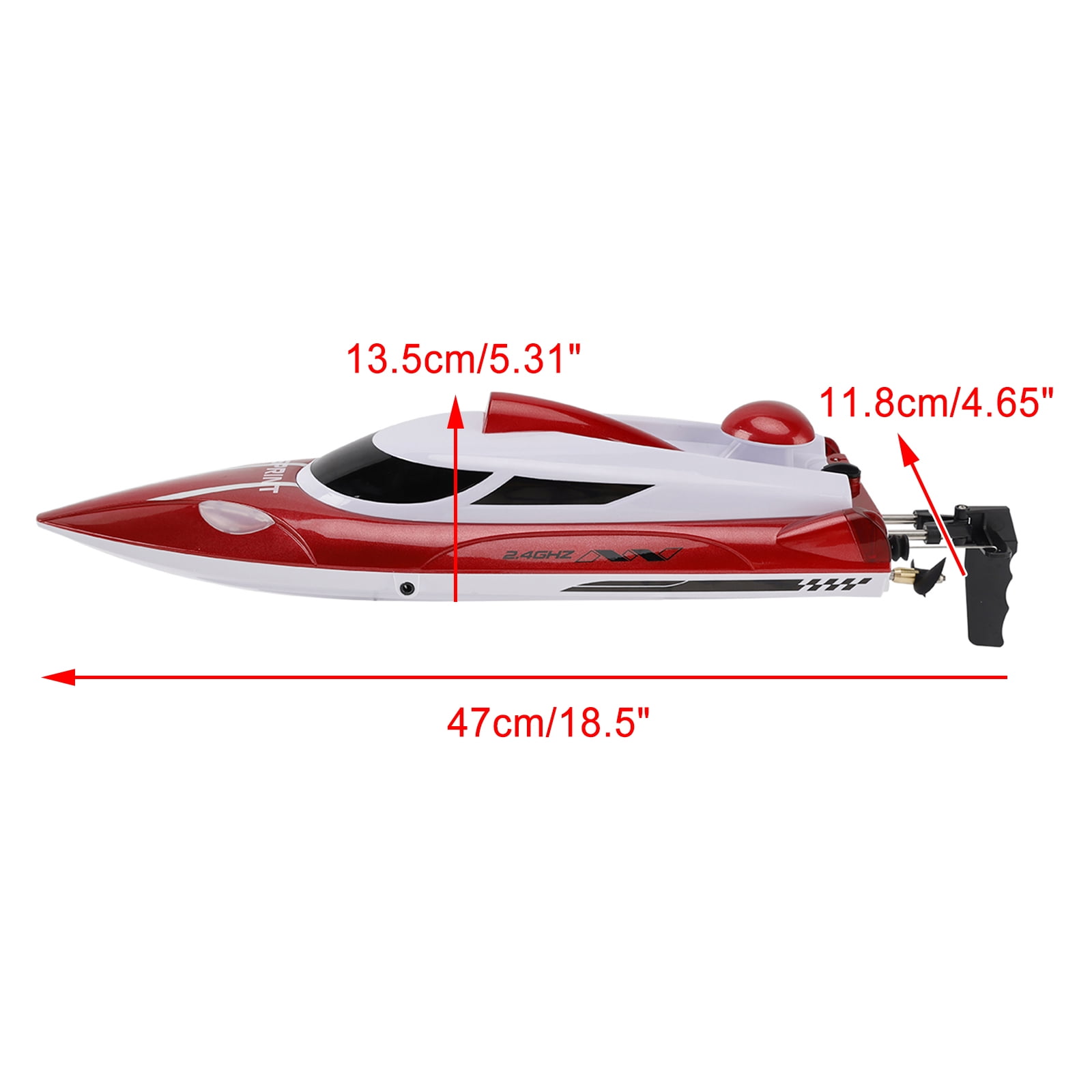Wltoys WL918 RC Jet Boat RC Racing Boat 2.4GHz Remote Control Boat Toy Gift