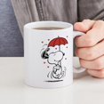 thumbnail image 4 of CafePress - Snoopy On Heart Mugs - 11 oz Ceramic Mug - Novelty Coffee Tea Cup, 4 of 4
