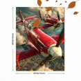 thumbnail image 3 of WWII Spitfire Fighter Aircraft Canvas Print, Battle of Britain Vintage Military Home Wall Decor Art, 3 of 8