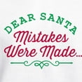 thumbnail image 3 of CafePress - Dear Santa Mistakes Were Made Sweatshirt - Pullover Hoodie, Hooded Sweatshirt, 3 of 4