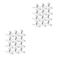 thumbnail image 4 of Inteprter 12 pack/lote Clips de sellado de acero inoxidable prolongan la vida útil de los aperitivos Clips de sellado de amplia aplicación grande 12*7cm 2Conjunto, 4 of 6