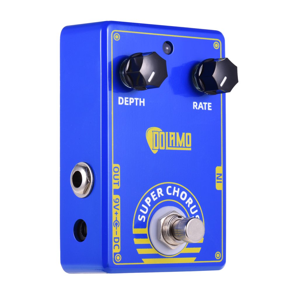 Dolamo D3 Super Chorus Guitar Effect Pedal Chorus Pedal with True