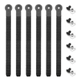 thumbnail image 2 of 6 Pcs Sangle d'Échelle de Cheville pour Planche à Neige, Sangle de Chaussures de Patinage à Roulettes Remplacement avec Vis, 2 of 8