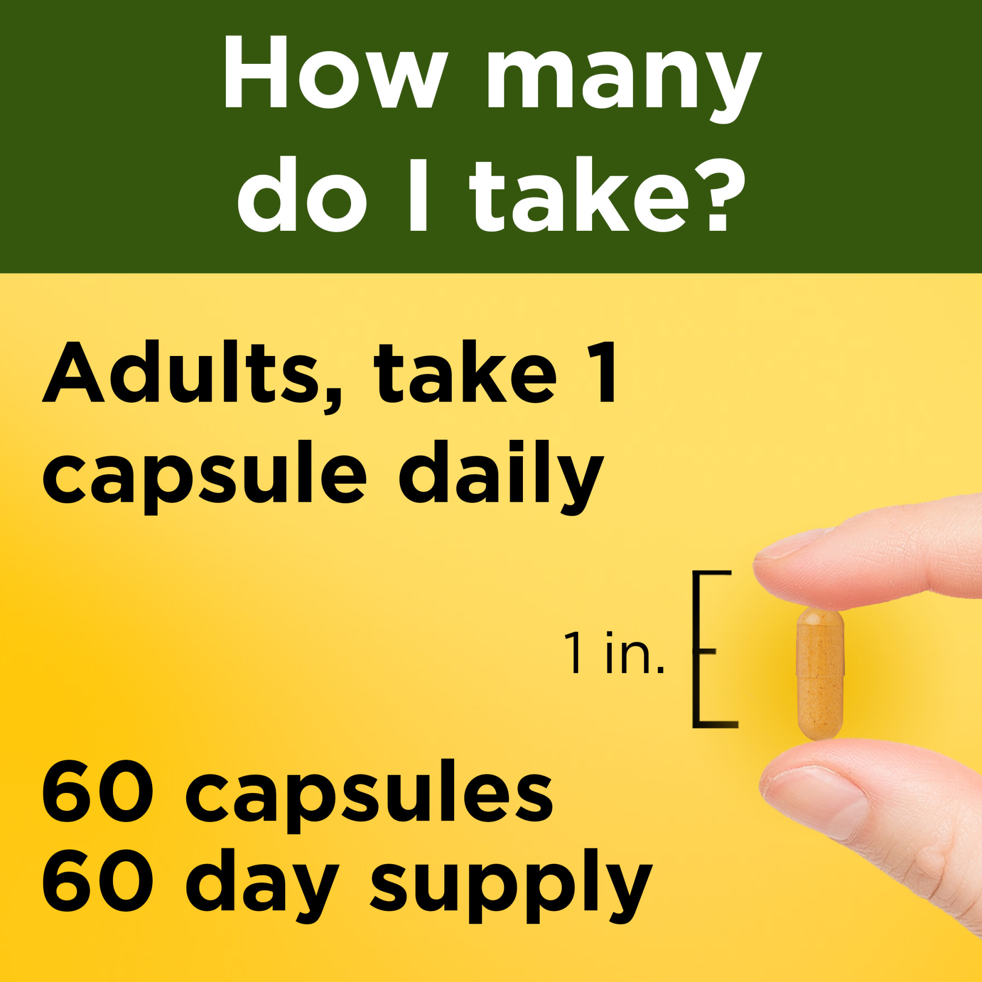 Nature Made Turmeric Curcumin 500 mg Capsules, Herbal Supplement, 60 Count - image 5 of 10