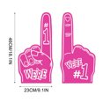 thumbnail image 4 of Large Foam Pointing Finger for Sports Fans, 46x23x0.5cm EVA Foam Hand, Comfortable Grip, Multiple Colors, Screen Printed, Durable Cheering Accessory for Game Day, 28g, 1 Pack, 4 of 5