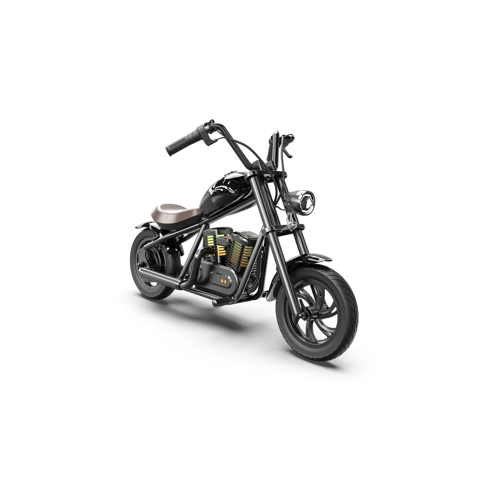 HYPER GOGO Challenger 12 Plus- Kid's Motorbike in Black,24V,160W
