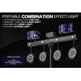thumbnail image 3 of DJ Light RGBW Par LED Wash DMX Band Stage Lighting Party Bar Derby Musical Light, 3 of 5