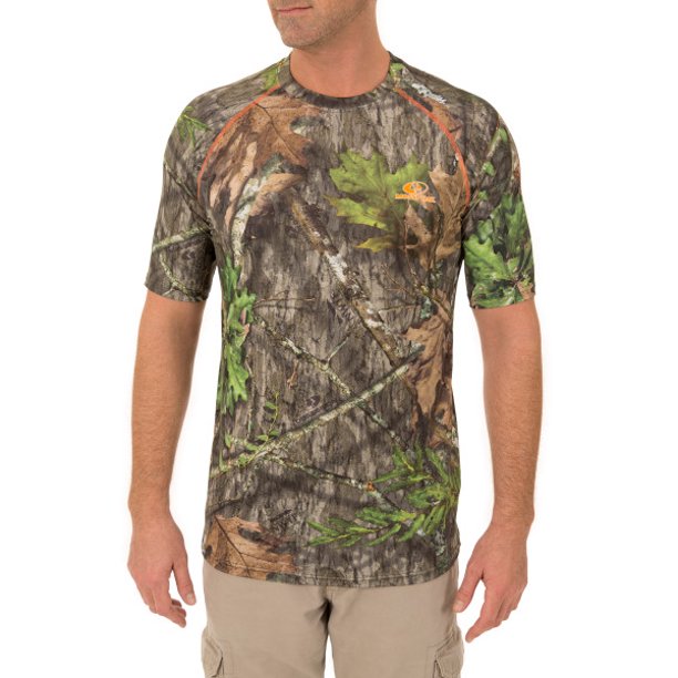 Mossy Oak Mossy Oak Men's Insect Repellent Performance Short Sleeve