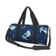 thumbnail image 1 of Fotbe Space Dinosaur Bolsa Deportiva de Lona Plegable con Estampado, Bolsa de Gimnasio con Bolsillo Seco/Húmedo, Bolsa de Viaje Ultraligera de Gran Capacidad, 1 of 6