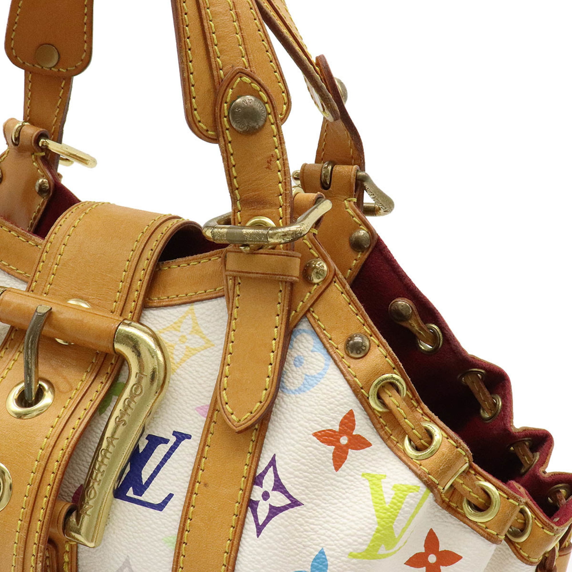 Louis Vuitton Teda Top Handle Bag GM Multicolor Canvas