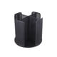 thumbnail image 2 of Monstrate Estante de almacenamiento Portavasos Dispensador de tazas Tamaño compacto Conveniencia Ahueca hacia fuera Montaje de botella Almacenamiento y organización del hogar Negro, 2 of 6