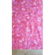fabric traditions tie/dye butterfly pink fabric by the yard
