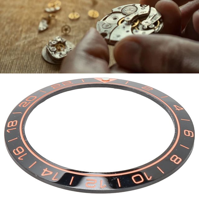 Bague de Lunette de Montre en Céramique, Montre Lunette Insert 41,5 Mm Montre Lunette Bague de Lunette sur Mesure