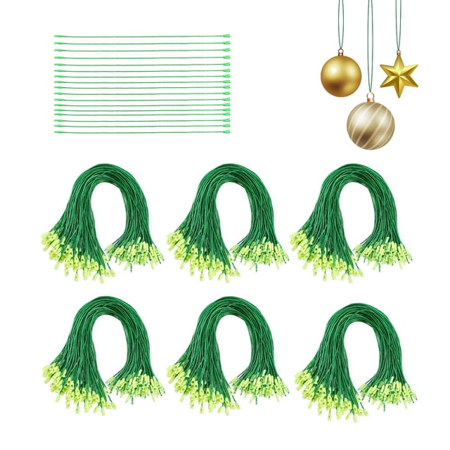 100PCS Christmas Ornament String For Christmas Tree Ornament Hooks