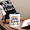 thumbnail image 4 of Pride Mouth Lgbt Flag Coffee Mug Funny Novelty Ceramic Tea Cup Microwave Safe 11oz Office And Home Ideal Cup For Men Women, 4 of 8