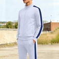 thumbnail image 4 of Mifsaly Kids 2 Piece Tracksuit Sets Boys Girls Full Zip Long Sleeve Jacket and Jogger Pants Fall Winter Soccer Training Uniform Sports Outfits, 4 of 6