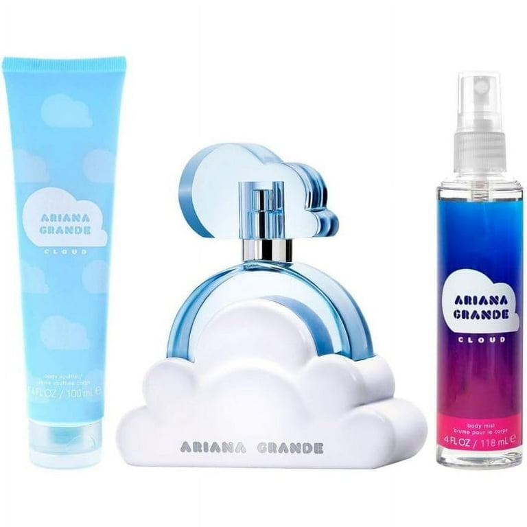 Ariana Grande Cloud Perfume, 3 Piece Gift Set for Women, Includes