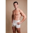 thumbnail image 5 of Men's Cottonique M17760 Latex Free Organic Cotton Drawstring Boxer Brief (Natural XL), 5 of 5