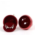 thumbnail image 6 of Segolike Rose Flower Jewelry Box Necklace Earring Trinket Decorative Case Day Woman Girlfriend Gifts - With Box Pedestal, 6 of 8