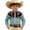 Army Green, variant on Boys Long Sleeve Western Print Shirt Cowboy Top Casual Button Up Blouse Youth Clothes