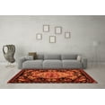 thumbnail image 3 of Ahgly Company Indoor Rectangle Medallion Orange French Area Rugs, 6' x 9', 3 of 4