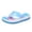 50#Blue, variant on Flip Flops for Women Men Lightweight Shower Shoes Foldable Travel Slippers Non-Slip Quick-Dry Bathroom Summer Beach Thong Sandals