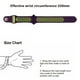 thumbnail image 4 of Compatible con Apple Watch Band 38-40 mm / 42 mm-44 mm, correa de muñeca de repuesto deportiva de silicona transpirable Compatible con iWatch Series 5/4/3/2/1 Xemadio 2033261-21, 4 of 9