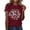 R1-Wine793, variant on Puliio Christian Faith T‑Shirt for Women Short Sleeve Crew Neck But God Inspirational Graphic Tees Casual Summer Daily Tops