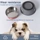 thumbnail image 4 of Cuenco de acero inoxidable para perros, cuenco de alimentación antideslizante para perros medianos y grandes, paquete de 2, 4 of 5