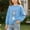 Light Blue, variant on Spazoro Toddler Girls Cute Graphic Sweatshirts, Long Sleeve Soft & Stretchy Crew Neck 100% Cotton Tops Casual Pullover Shirts for Fall Light Blue Size 2-3 T