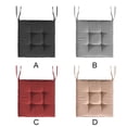 thumbnail image 4 of Inteprter Cojín de felpa de poliéster para silla, suave y cómodo para cualquier asiento Cojines de silla de amplia aplicación Decoración del hogar gris oscuro, 4 of 6