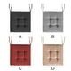 thumbnail image 4 of Inteprter Cojín de felpa de poliéster para silla, suave y cómodo para cualquier asiento Cojines de silla de amplia aplicación Decoración del hogar gris oscuro, 4 of 6