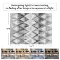 thumbnail image 6 of VUNATE Outdoor Rugs 8'x10' Modern Diagonal Patio Carpet Washable Area Rug for Living Room Indoor Outdoor Balcony Gray, 6 of 8