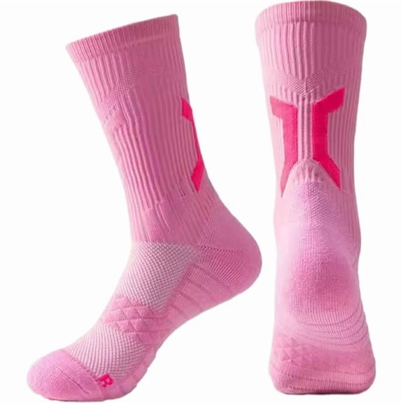 Professional Mens Basketball Socks Breathable Sports Socks Mens Long Sock