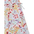 thumbnail image 3 of Wonder Nation Girls Print Smock Dress with Puff Sleeves, Sizes 4-18 & Plus, 3 of 3