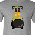 thumbnail image 4 of Inktastic Halloween, Witch Cauldron, Witch Legs, Potion T-Shirt, 4 of 5