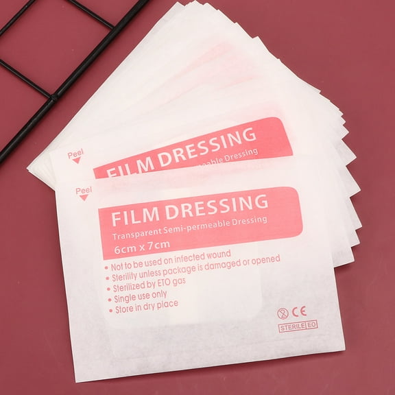 Mavis Laven Adhesive Bandage Transparent Waterproof Plaster Dressing Waterproof Shower Patch Waterproof Guard 20pcs / Box